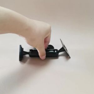 Car Monitor Mount Steel Spherical Bracket 180° Rotatable for 7 9 10 10.36 Inch Screens Universal Dashboard/Desktop Holder.