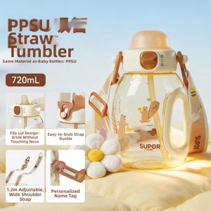 Supor | Choking Prevention Baby Sippy Cup Water and Milk Bottle