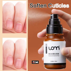 Uomi Russian-Style Pretreatment Fluid Nail Edge Softener Manicure Pre-Treatment Auxiliary Fluid 100ml Dead Skin And Hangnail Removal Care Solution Soften Cuticles In 15 Seconds
