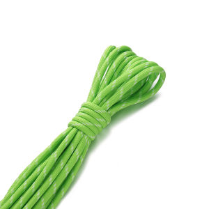 Colorful 5mm Polyester Core round Umbrella Rope Handmade DIY Keychain Weaving Pendant Cord Bag Hanging Bead Stringing Rope