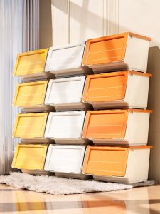 CDIN | Toy Clothes Snack Storage Box Flip Cover