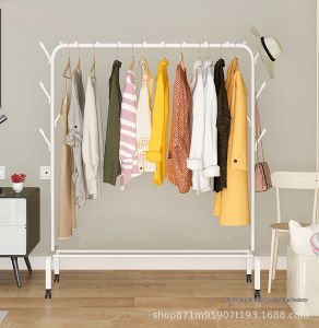 MOLORE | Floor Standing Single Rod Easy Coat Hanger