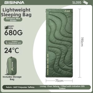 BSWOLF | Summer Lightweight Sleeping Bag For Adult Outdoor Camping And Office Use