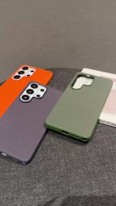High Quality Tech Woven Fabric Magnetic Phone Case For Samsung Galaxy S26 S25 S24 Ultra For Magsafe Matte Shockproof Hard Cover