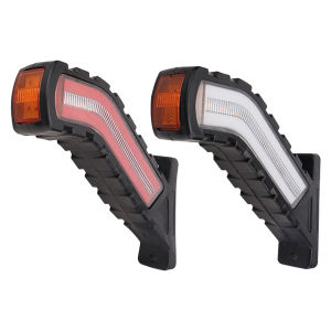 KEVANLY | 12-24V 2pcs Side Marker Lights Warning Rear Tail Light car External Lights Trailer Truck Lorry indicator lamp Trailer Van Pickup