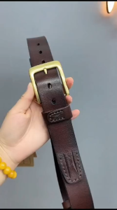 Terlaris Ikat Pinggang Bahan Kulit -Gesper Sabuk Ikat Pinggang Pria IMPOR Desain Fashion & Klasik untuk Pekerjaan Bisnis dan Kasual - gesper kulit premium terbaru 2023 bisa COD