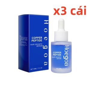 Huyết Thanh Mọc Tóc Bằng Đồng Peptide 30ml Dưỡng Ẩm Cho Tóc Khô Xoăn Sửa Chữa Làm Mịn Da Đầu Chăm Sóc Độ Dày Cần Thiết Để Ngăn Ngừa Chứng Rụng Tóc
