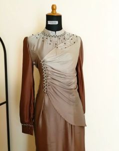 dress gradasi dress kondangan remple