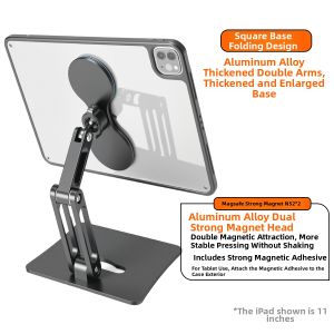 iokex | Magnetic Dual Position Adjustable Tablet Stand 17mm Ball Head