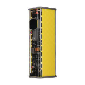 Hộp Đựng Pin Dự Phòng Trong Suốt PD 65W Sạc Siêu Nhanh Chứa 8 Pin 18650 Tích Hợp Bộ Điều Chỉnh Điện Áp DC Dành Cho Linh Kiện Thiết Bị Điện Tử