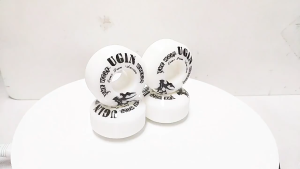 4Pcs 52mm 95A Skate Wheels Set with Bearing Tool Set & Washers Resilient PU for Street Freestyle
