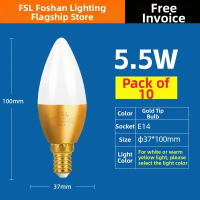 FSL | Energy-saving Ultra-bright LED Candle Bulb E14