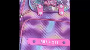 YX30709 Ransel Tas Anak Sekolah Perempuan Backpack Impor TAS SEKOLAH
