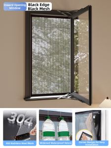 ZTION | Self-install Removable Stainless Mosquito Net Screen