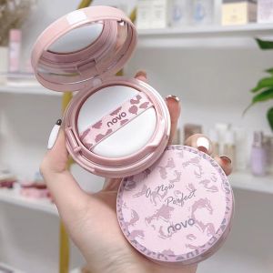 NOVO Cushion Cream Foundation Full Coverage Soft Matte Concealer Moisturizing Waterproof Long Lasting