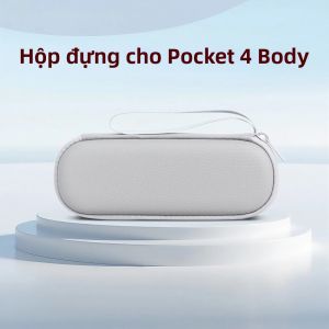 Hộp Đựng DJI Osmo Pocket 4 Vỏ Bảo Vệ Chống Sốc Túi Lưu Trữ Di Động Có Dây Đeo Cổ Tay Cho Phụ Kiện Máy Ảnh Hành Động