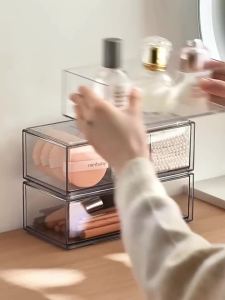 LANJIAOLUO | Hộp Đựng Mỹ Phẩm Kiểu Ngăn Kéo