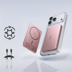 Miniso | Bộ Sạc Dự Phòng Không Dây Nhanh Có Sạc Từ Cho Apple 17 & Xiaomi 16P