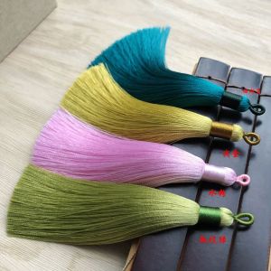 DIY Accessories Rayon Coil Small Size Tassel Chinese Knot Automobile Hanging Ornament Tassel Keychain Hanging Tassels Tassel