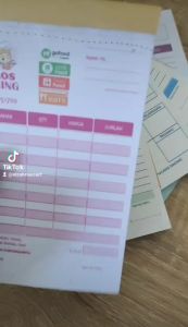 Cetak Nota custom 2 play nama toko sendiri  Nota laundry 2 rangkap Nota olshop nama sendiri