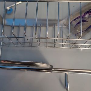 Kệ treo đa năng gắn tường trong phòng tắm Inox 201 cao cấp chống rỉ sét.37cmx10cmx14cm.