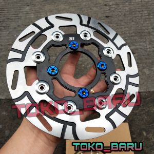 Piringan disc cakram depan brembo nissin ukuran standar mio sporty mio smile mio soul xeon plus baut probolt piringan