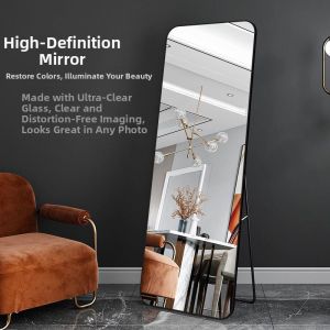 Real Non-Deforming Wall-Mounted Full Length Mirror