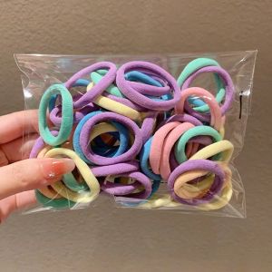 50pcs Multicolor Hair Bands for Women Girls Hairband High Elastic Rubber Band Hair Ties Ponytail Holder Scrunchies Accessorie