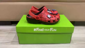 Giày dép crocs chống hôi chân đế nhựa bề mặt vải canvas Walu Accent Men slip on cho nam màu xám xanh - Lazada