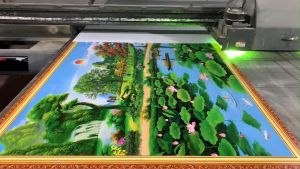 Tranh gạch phong cảnh thiên nhiên