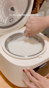 [Gratis Pengukus] freemir Magic com  Mini 1.5 Liter Low Carbo Ceramic