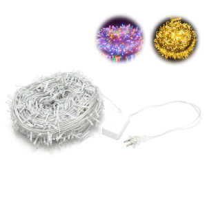 [Winnereco Flagship Mall][Winnereco Flagship Mall] 50M Outdoor Fairy String Lights 400 LED IP65 Waterproof 8 Modes Christmas Holiday Decoration