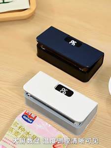 Mini sealing machine - Portable snack sealer - Household food preservation and sealing device