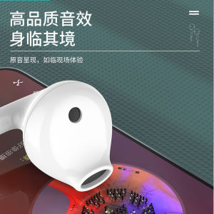 High Quality Wired Type-C Headphones with Digital Chip Microphone for Singing Half-In-Ear Style Active Noise Reduction Hifi Earphones