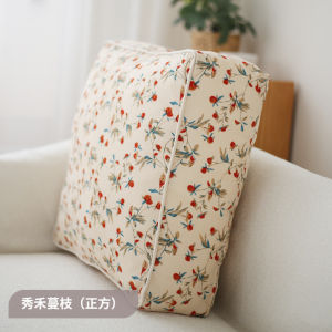 Triangle Pillow Backrest Cushion Office Chair Car Tatami Window Seat Removable And Washable Modern Simple Style Home Fabric