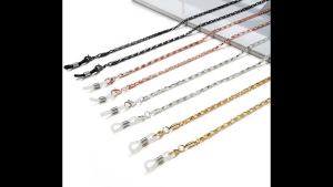 Chichain Women’s Metal Eyeglasses ChainsChic Sunglasses Metal Necklace for WomenFashion Eyewear Necklace for Women Ladies