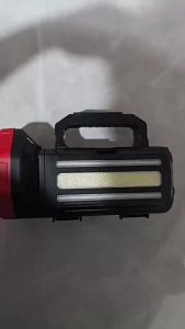 New Super Bright Handheld Flashlight Emergency Work Light Solar Rechargeable Outdoor Camping Lantern USB C Fast Charging