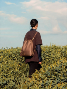 bampo | Cloud Design First Layer Leather Travel Backpack