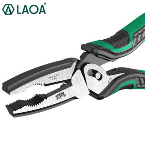 LAOA 8.5inch Wire Pliers Electricians Dual Shaft Labor-Saving Wire cutters Household Tool