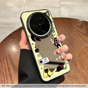 NAZHIMING | Mirror Design Phone Case Protective Cover Soft Anti-fall