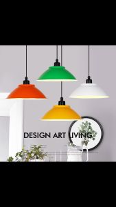 Nordic Blue Dining Room Lamp Barber Shop High Bay Lamps Restaurant LED Mining Lighting Fitness Lights