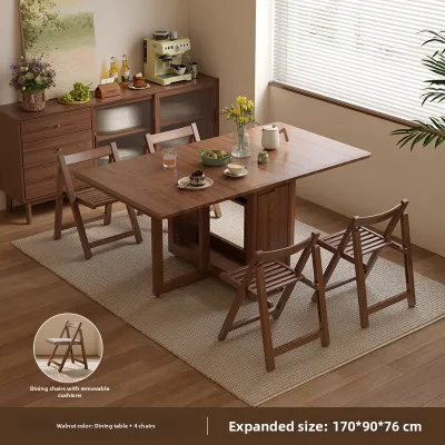 DONGMU | Folding Solid Wood Dining Table