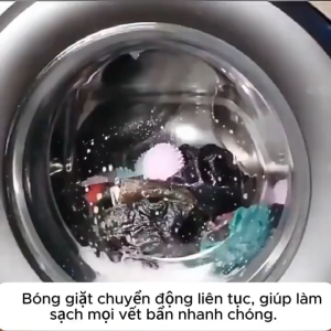 Bóng silicon cầu gai giặt đồ tiện lợi sạch sâu chống nhăn hiệu quả