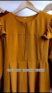 Gamis anak tanggung kekinian /Gamis baru / Kode 089.020