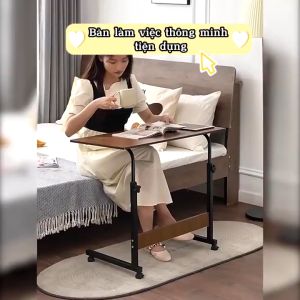 ⚡⚡Bàn học bàn làm việc cỡ lớn có khung thép dày chắc chắn có bánh xe dễ dàng di chuyển