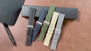Waterproof Sailcloth WatchBand Nylon Canvas Strap 18/19/20/21/22mm for Omega for Blancpain Quick Release Bracelet Wristband Belt
