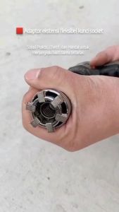 Kepala Kunci SHOCK Universal MULTISIZE Socket Bolt Fitting 10-19mm KUNCI SOK