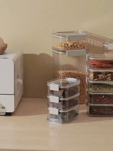 Dried Spice Container Storage Box Food-grade Food Dispenser Seasoning Packaging Sealed Jar