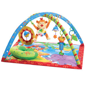 TinyLove ฟิตเนสกรอบของเล่นเด็กมัลติฟังก์ชั่การศึกษาผ้าห่มเพลงสําหรับทารกแรกเกิดชายและหญิงทารก 3-6 เดือน