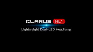 Đèn pin đội đầu KLARUS HL1 độ sáng 1200 lumen chiếu xa 125m sạc USB pin 18650 2600mAh (kèm theo) Đèn Đèn pin